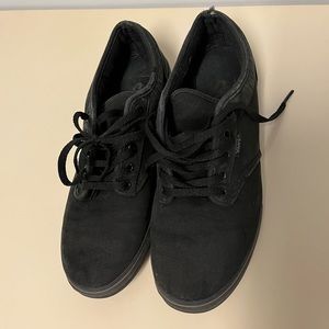 Vans black sneakers